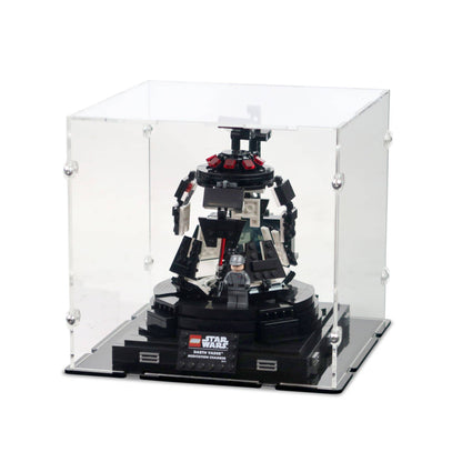 Darth Vader Meditation Chamber Display Case for LEGO 75296
