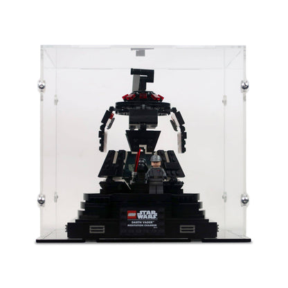 Darth Vader Meditation Chamber Display Case for LEGO 75296