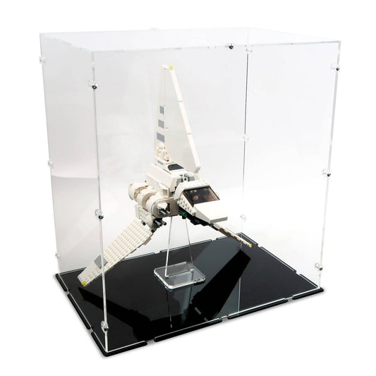 Imperial Shuttle Display Case & Stand for LEGO 75302