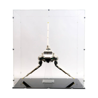 Imperial Shuttle Display Case & Stand for LEGO 75302