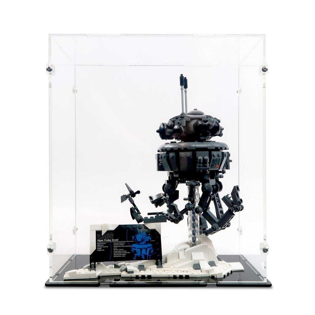 Imperial Probe Droid Display Case for LEGO 75306