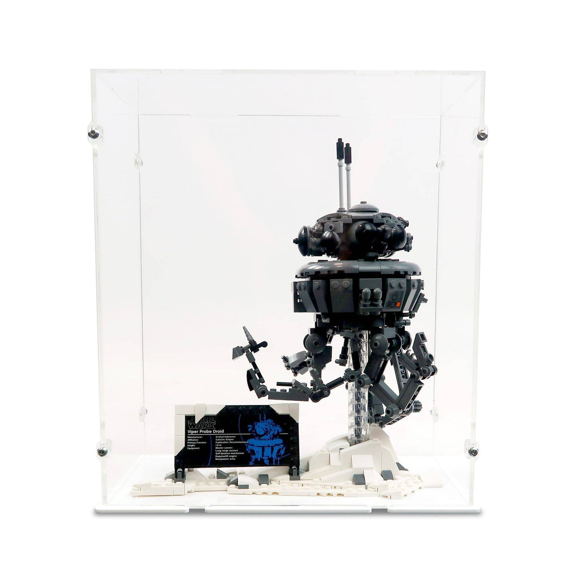 Imperial Probe Droid Display Case for LEGO 75306