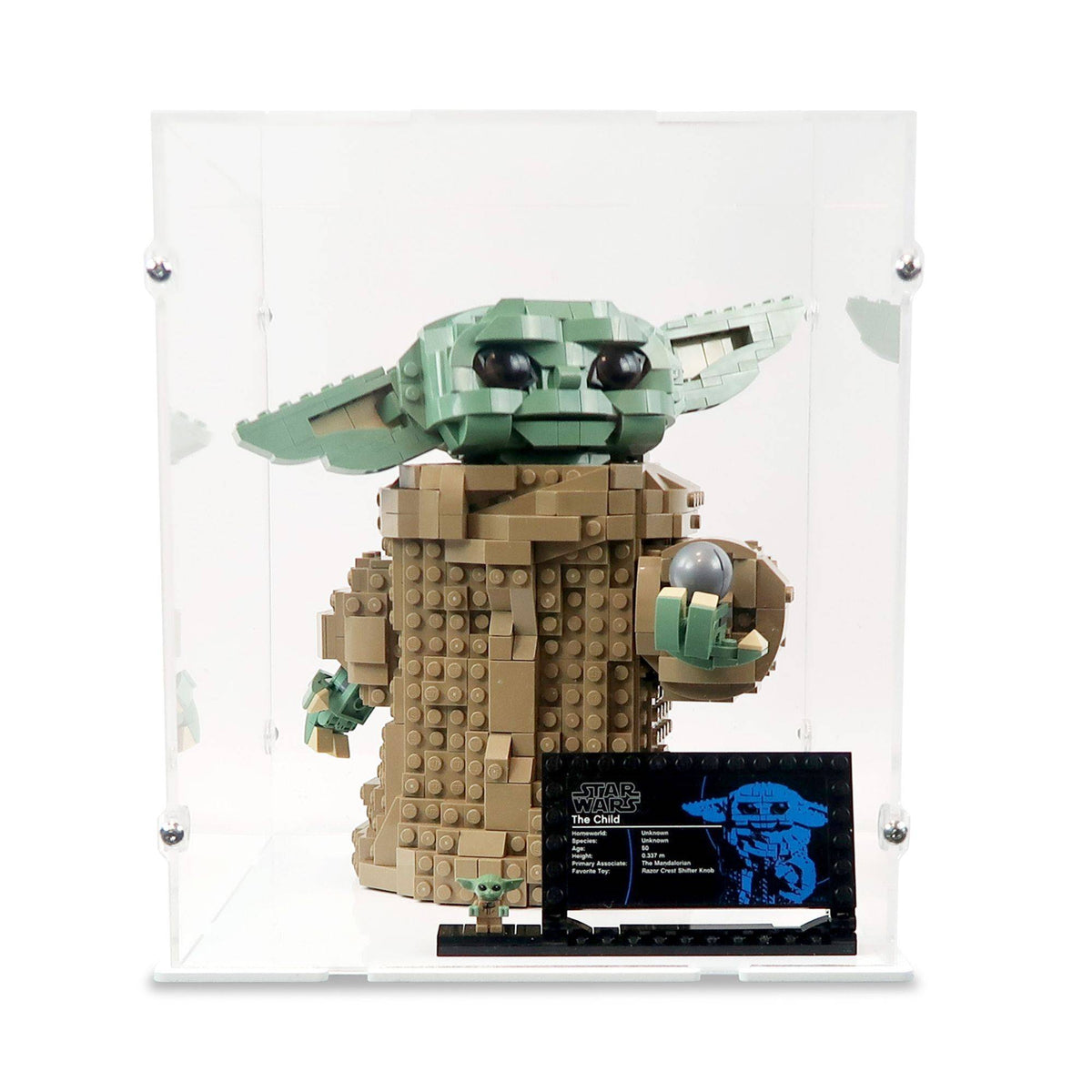 Mandalorian The Child Display Case for LEGO 75318