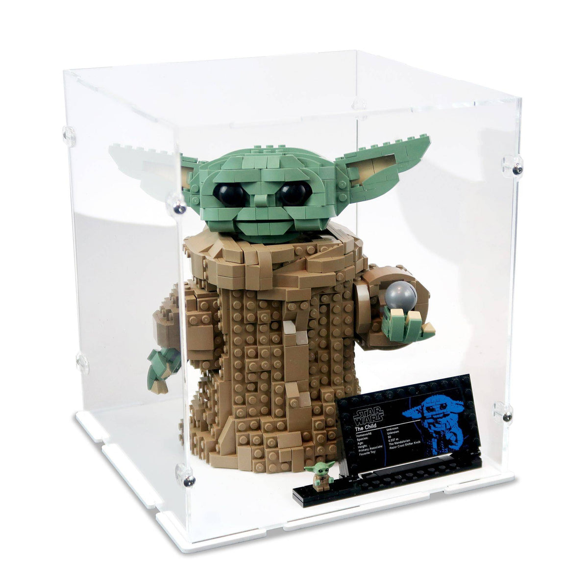 Mandalorian The Child Display Case for LEGO 75318