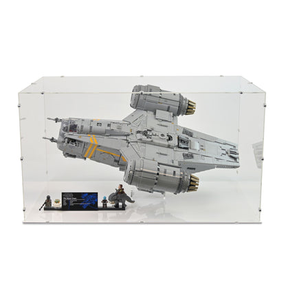 UCS The Razor Crest Display Case (with stand) for LEGO 75331