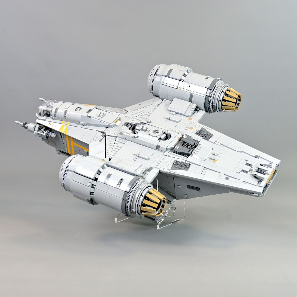 Angled Display Stand for LEGO 75331 UCS Razor Crest