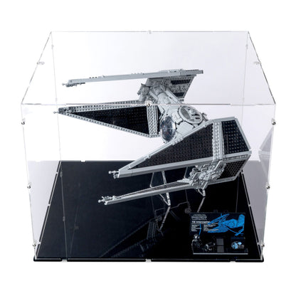 UCS TIE Interceptor XL Display Case & Stand for LEGO 75382
