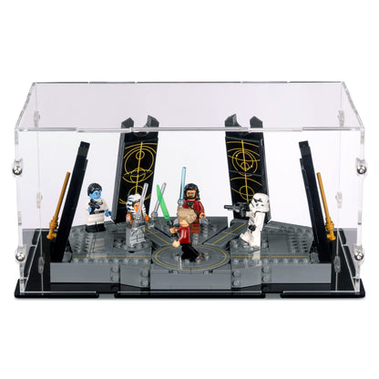 Ahsoka Tano's Duel on Peridea Display Case for LEGO 75385