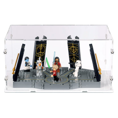 Ahsoka Tano's Duel on Peridea Display Case for LEGO 75385