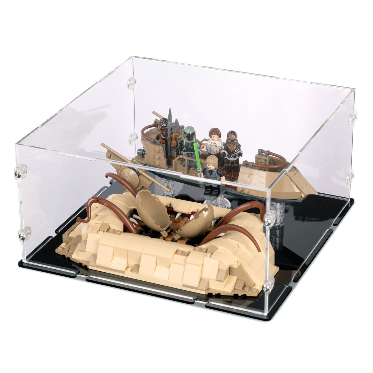 Desert Skiff & Sarlacc Pit Display Case for LEGO 75396