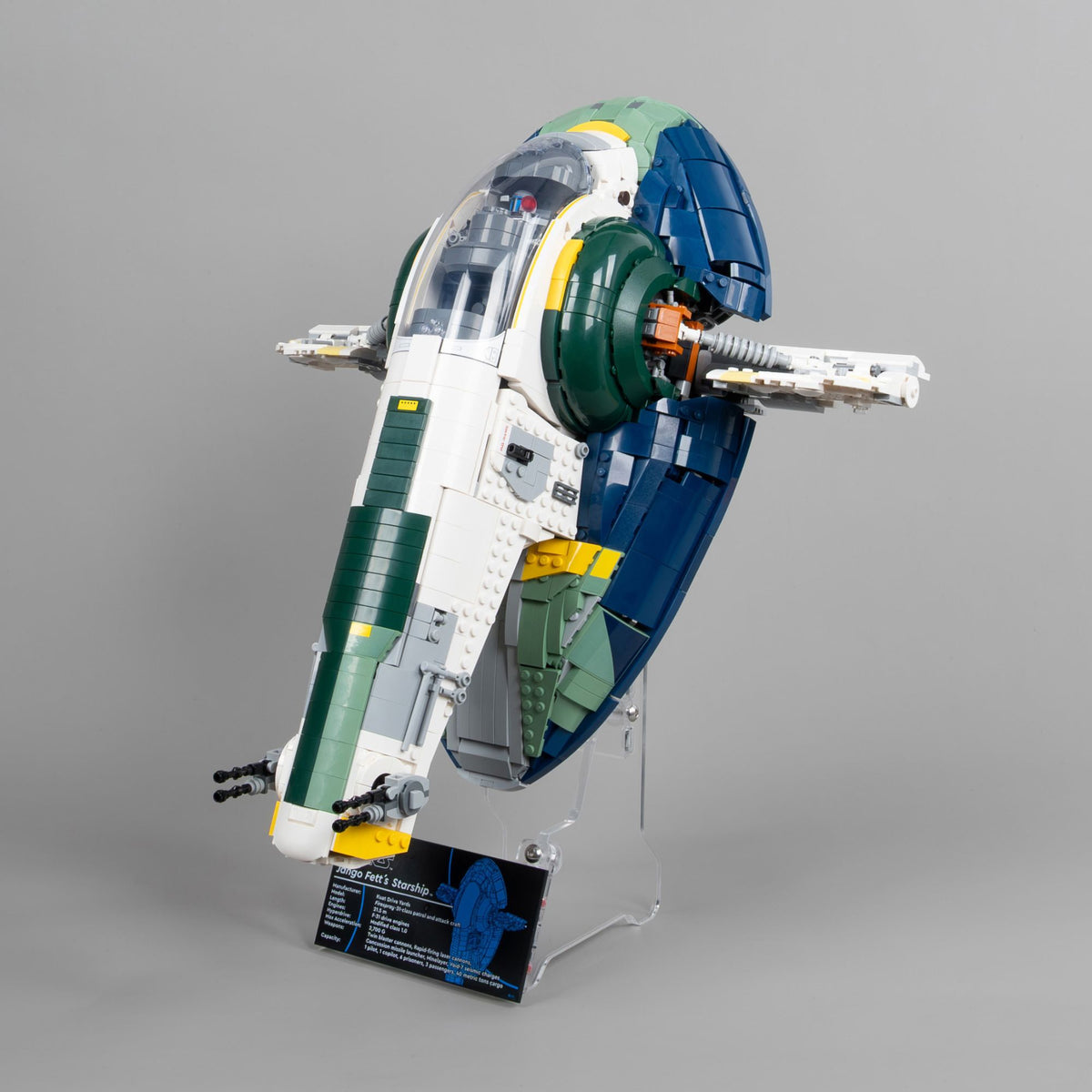 Display Stand for LEGO UCS Jango Fett's Firespray-Class Starship 75409