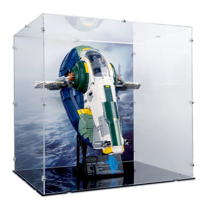 UCS Jango Fett's Firespray-Class Starship Display Case for LEGO 75409