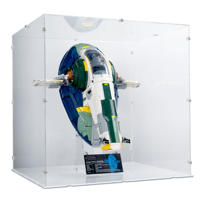 UCS Jango Fett's Firespray-Class Starship Display Case for LEGO 75409