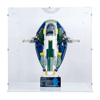 UCS Jango Fett's Firespray-Class Starship Display Case for LEGO 75409