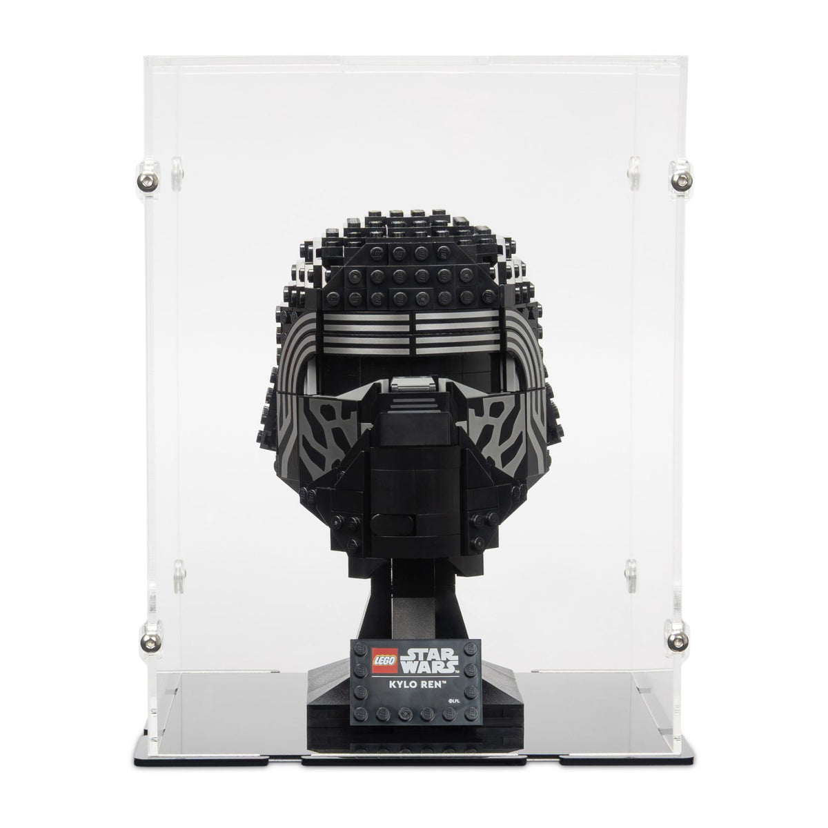 Kylo Ren Helmet Display Case for LEGO 75415