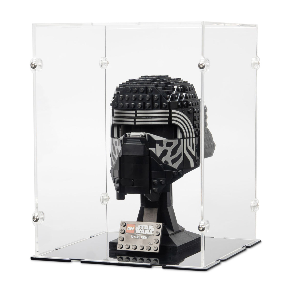 Kylo Ren Helmet Display Case for LEGO 75415