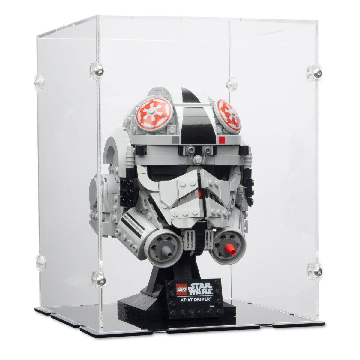 AT-AT Driver Helmet Display Case for LEGO 75429