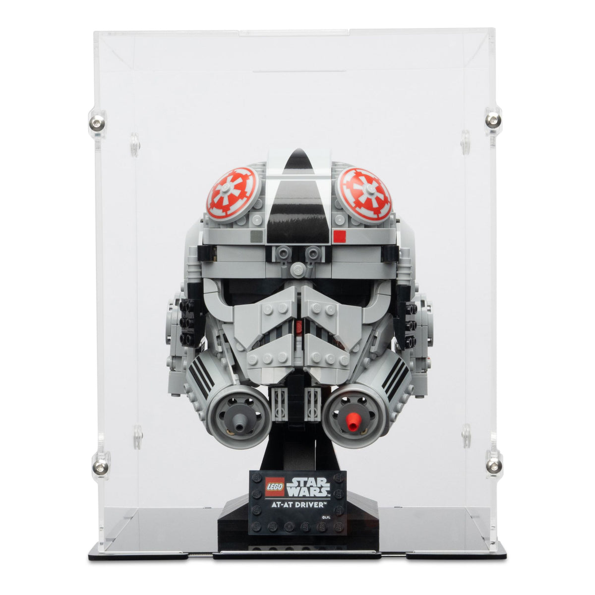 AT-AT Driver Helmet Display Case for LEGO 75429