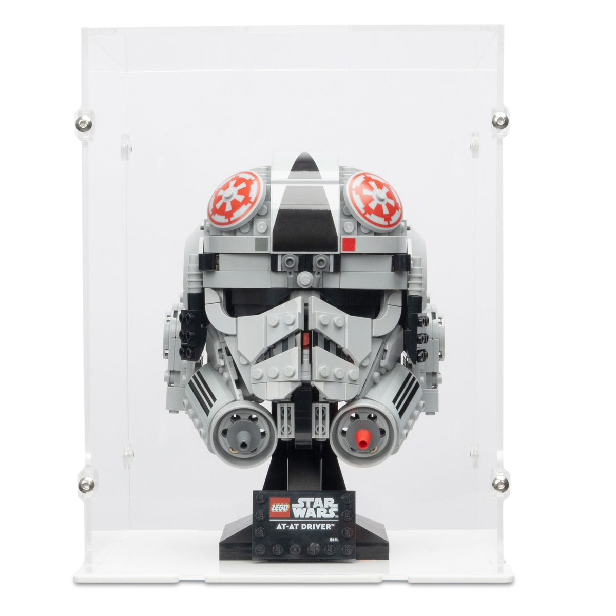 AT-AT Driver Helmet Display Case for LEGO 75429
