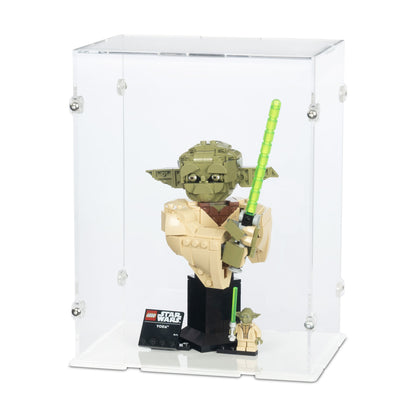 Yoda Bust Display Case for LEGO 75438