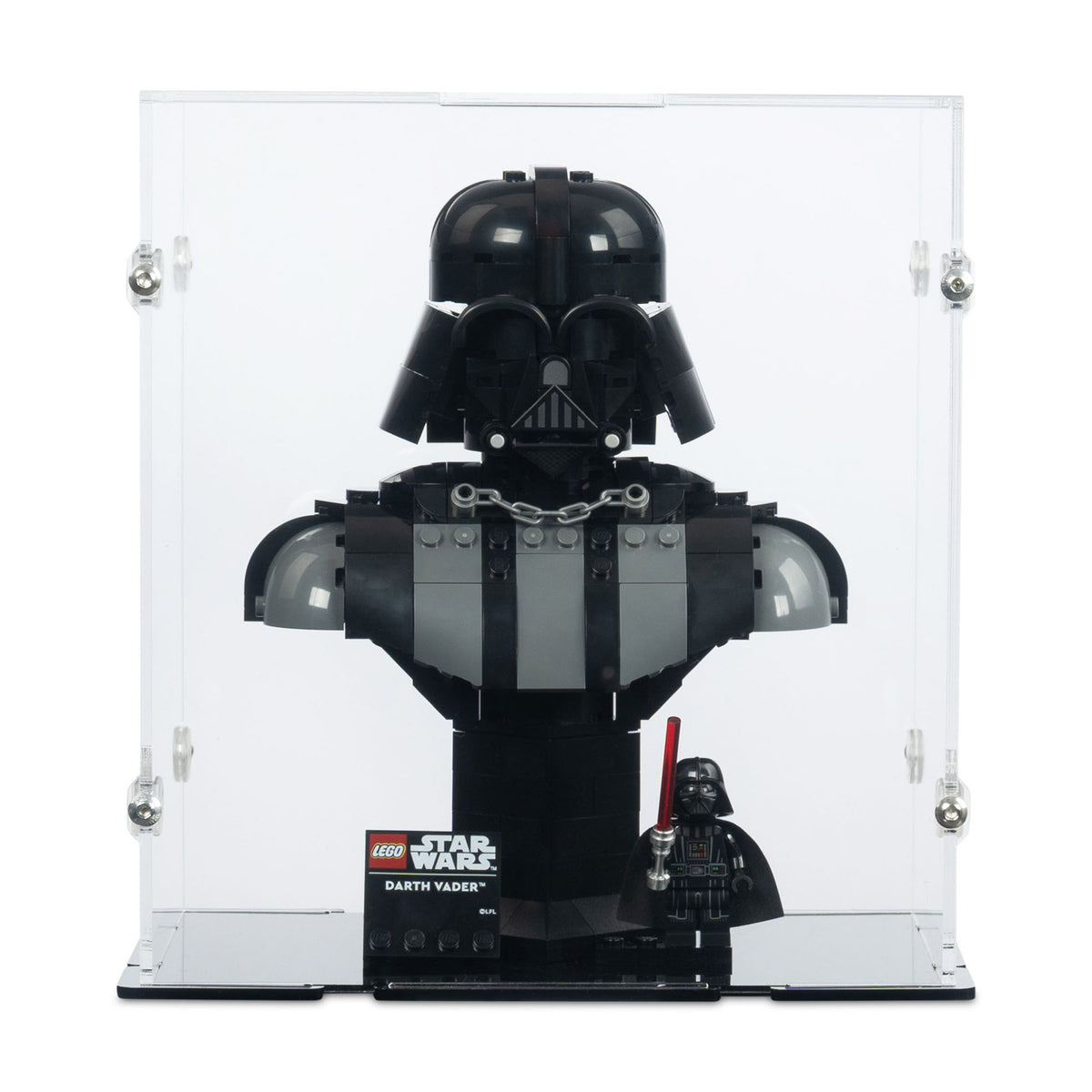 Darth Vader Bust Display Case for LEGO 75439