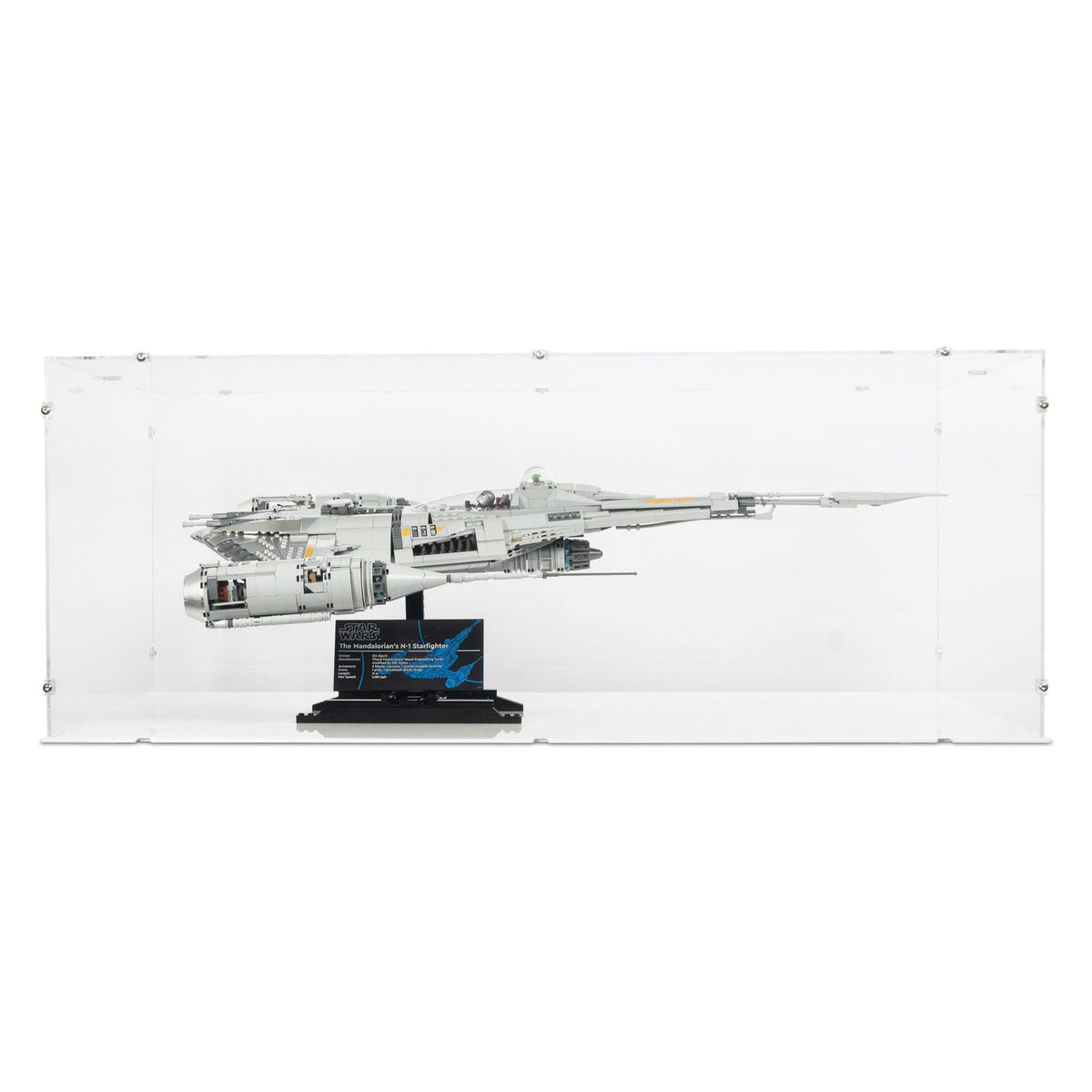 Mandalorian's N-1 Starfighter Display Case for LEGO 75442