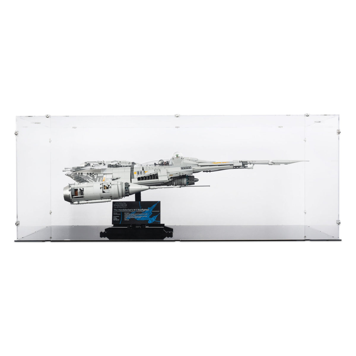 Mandalorian's N-1 Starfighter Display Case for LEGO 75442