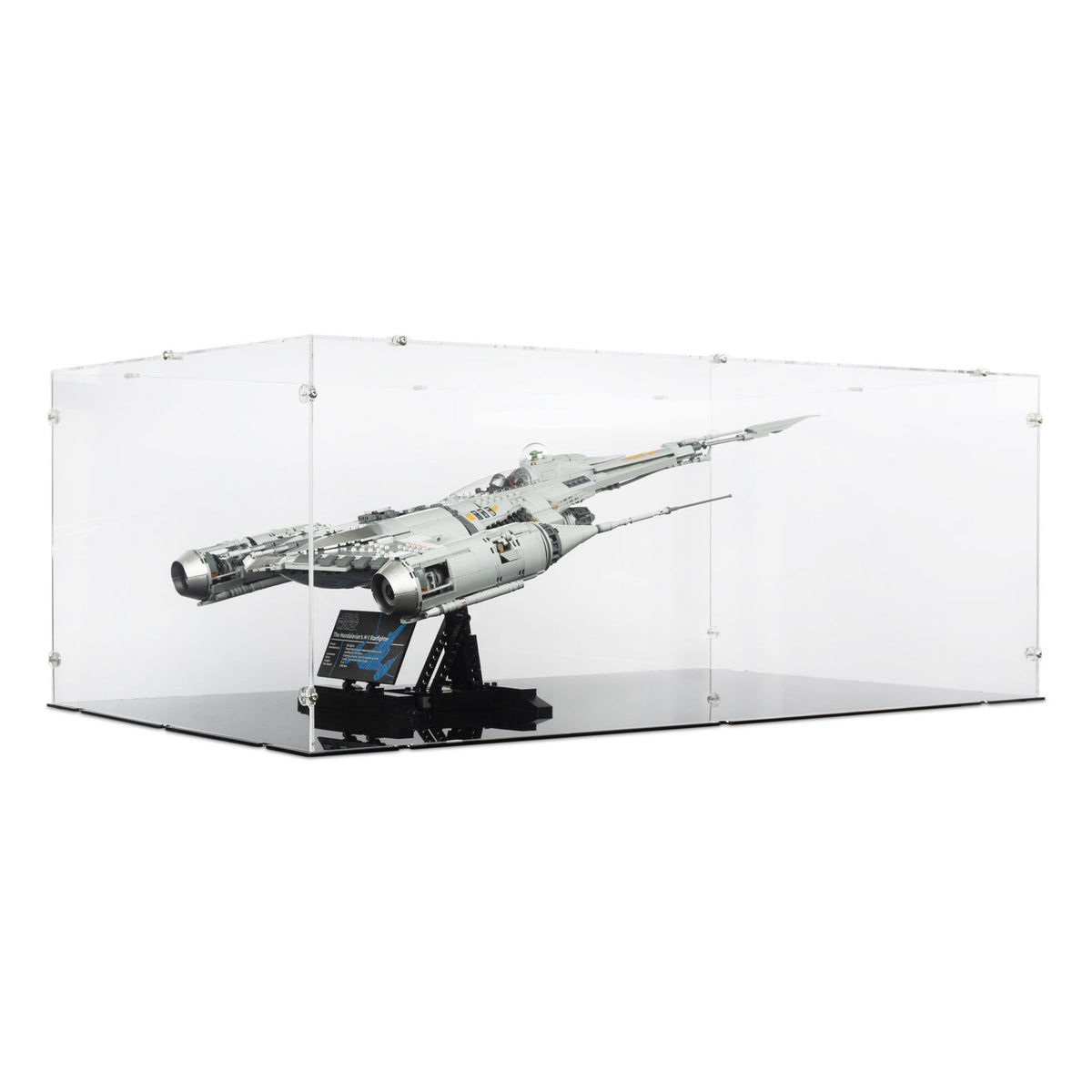 Mandalorian's N-1 Starfighter Display Case for LEGO 75442