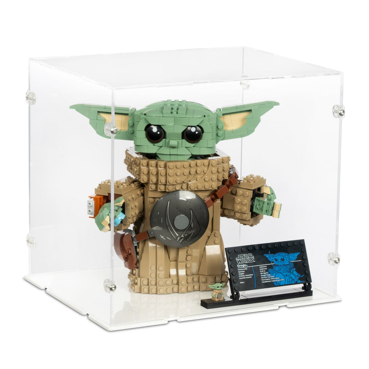 Grogu (Mandalorian Apprentice) Display Case for LEGO 75446