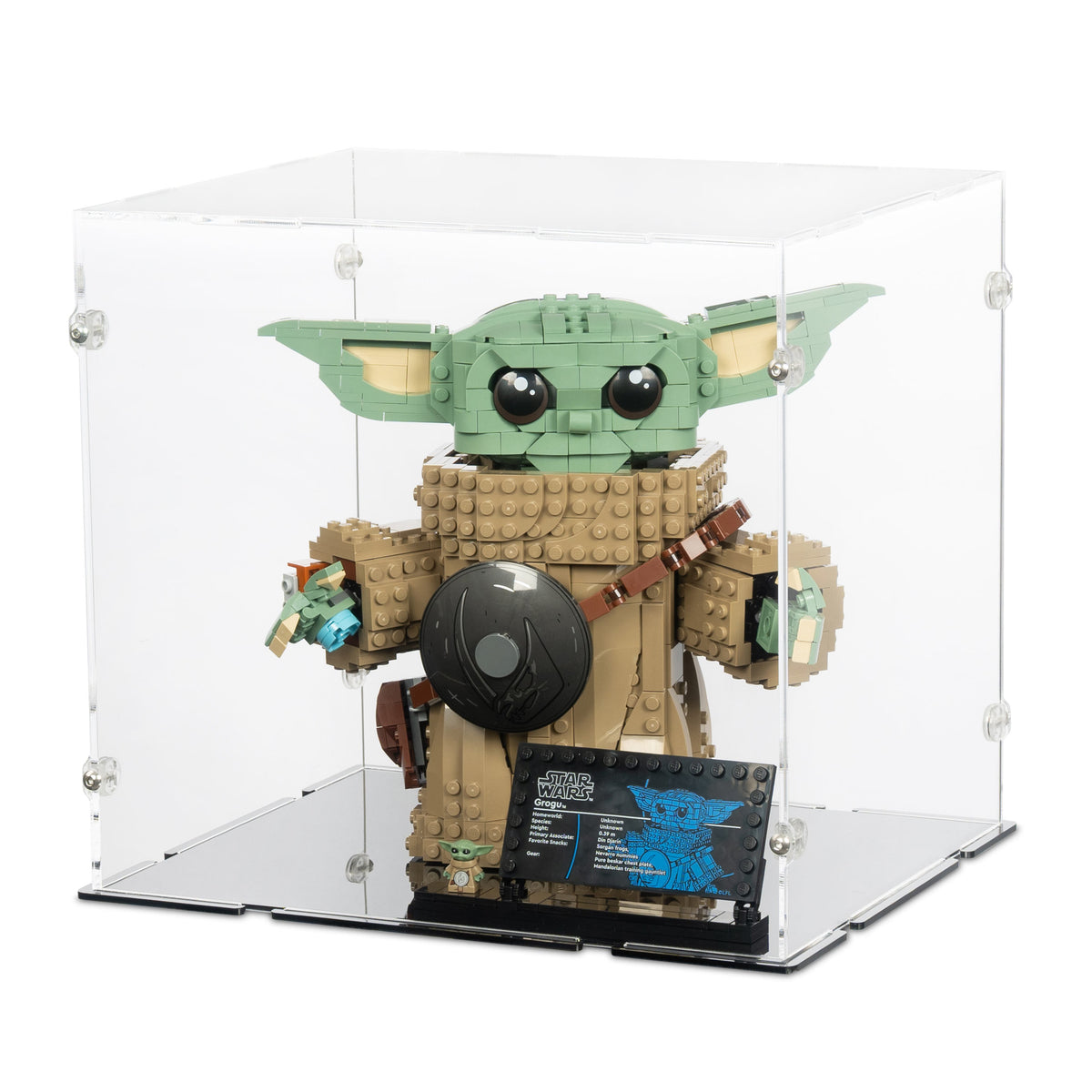Grogu (Mandalorian Apprentice) Display Case for LEGO 75446