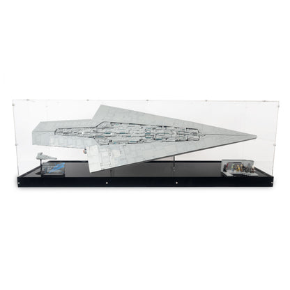 Special Edition Executor Super Star Destroyer Display Case and Stand for LEGO 75457 (Fits IKEA KALLAX)