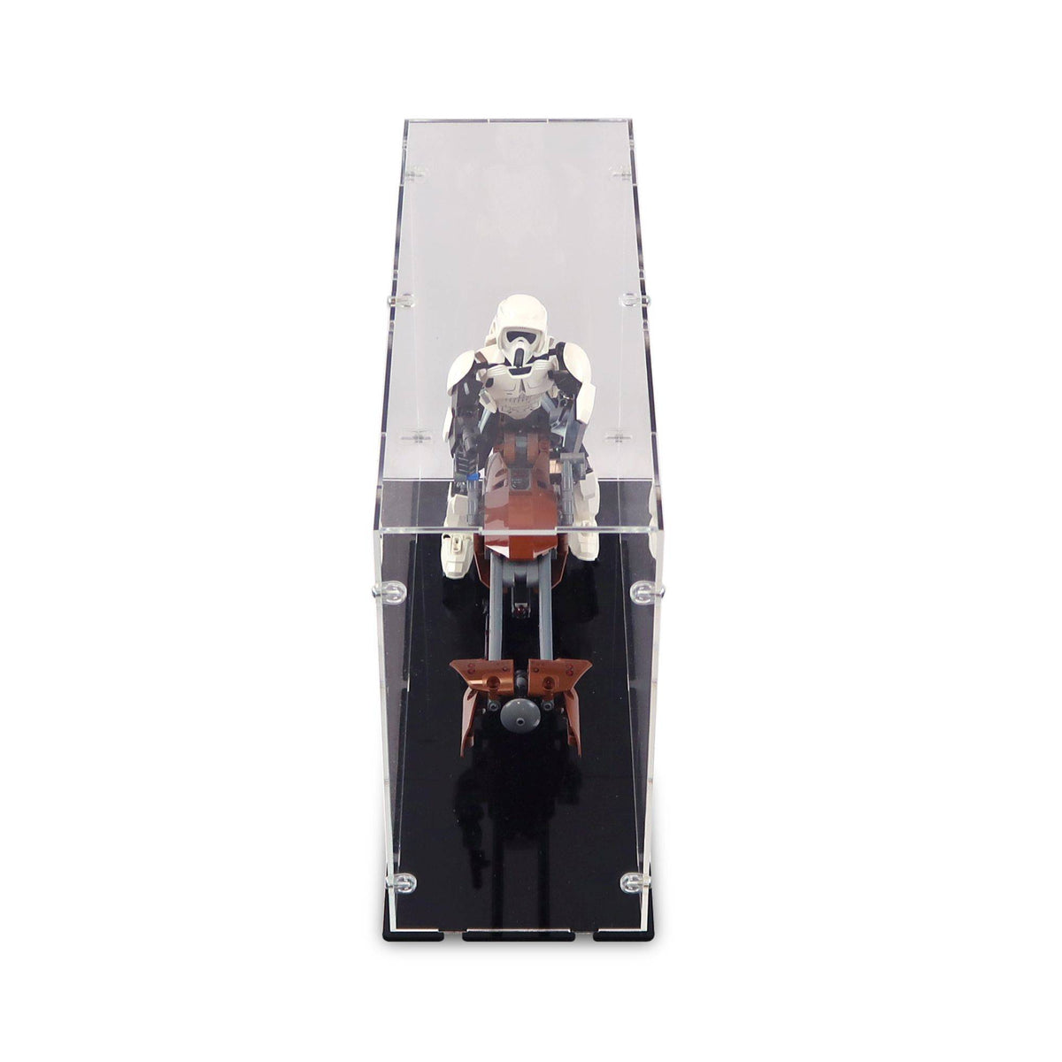 Scout Trooper & Speeder Bike Display Case for LEGO 75532