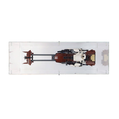 Scout Trooper & Speeder Bike Display Case for LEGO 75532
