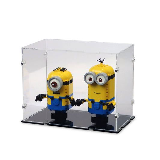 Minions and their Lair Display Case for LEGO 75551