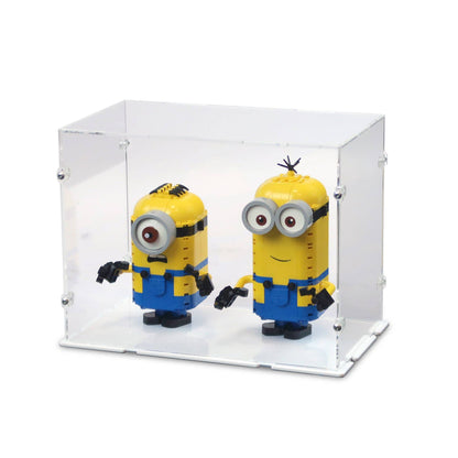 Minions and their Lair Display Case for LEGO 75551