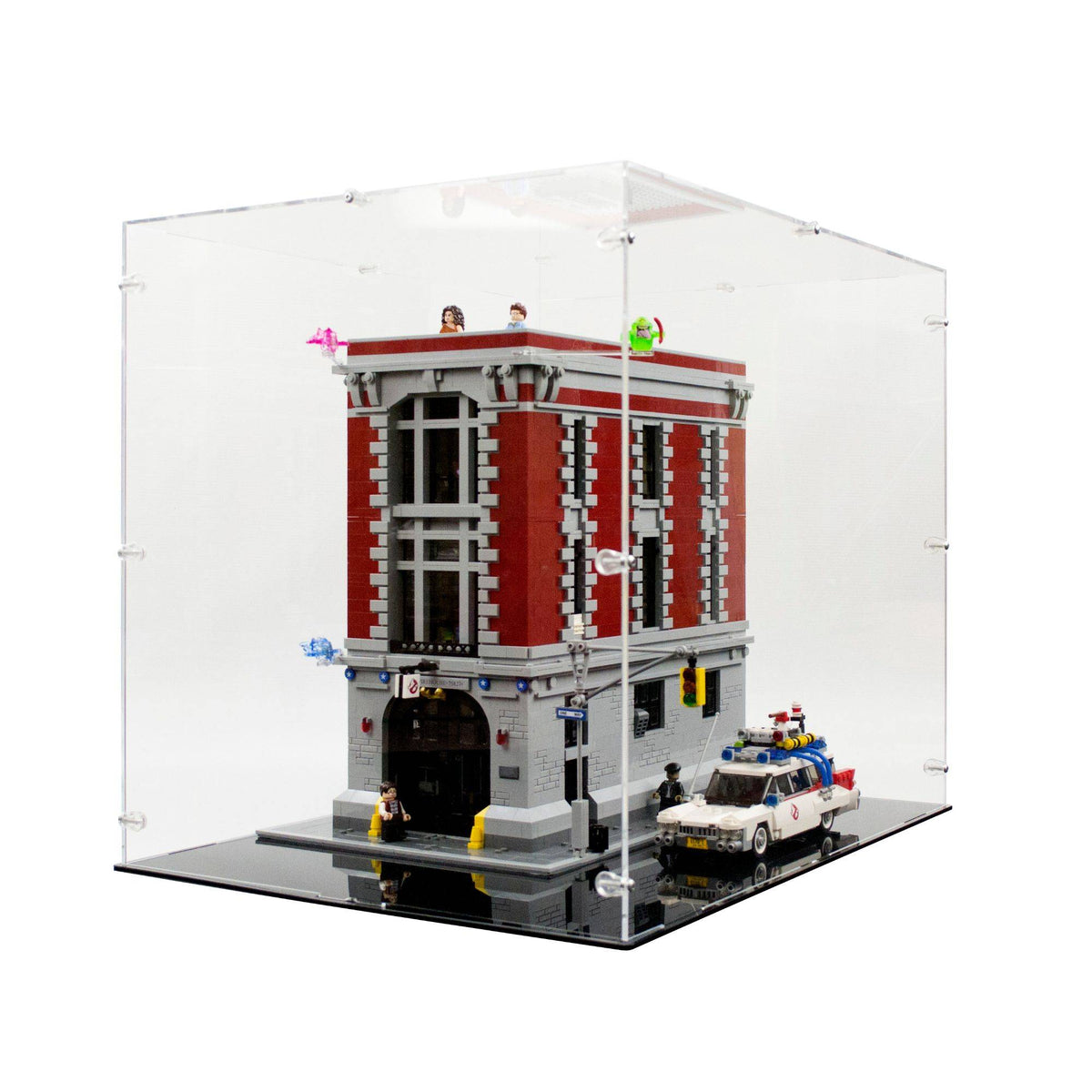 Ghostbusters Firehouse HQ Display Case for LEGO 75827
