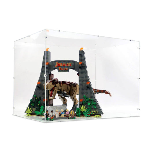 Jurassic Park: T Rex Rampage Display Case for LEGO 75936