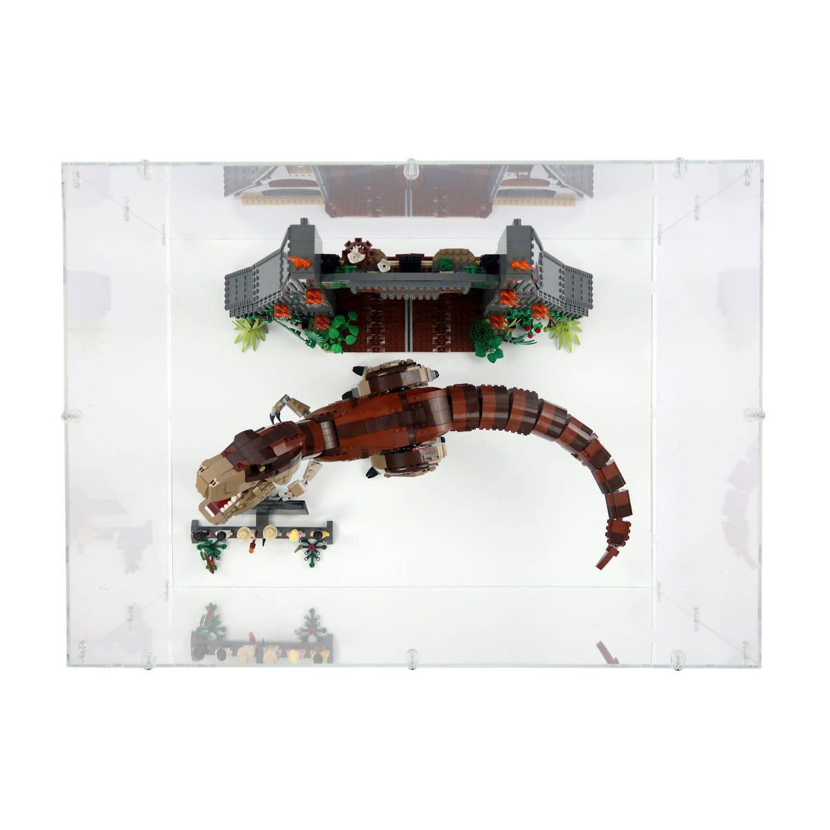 Jurassic Park: T Rex Rampage Display Case for LEGO 75936