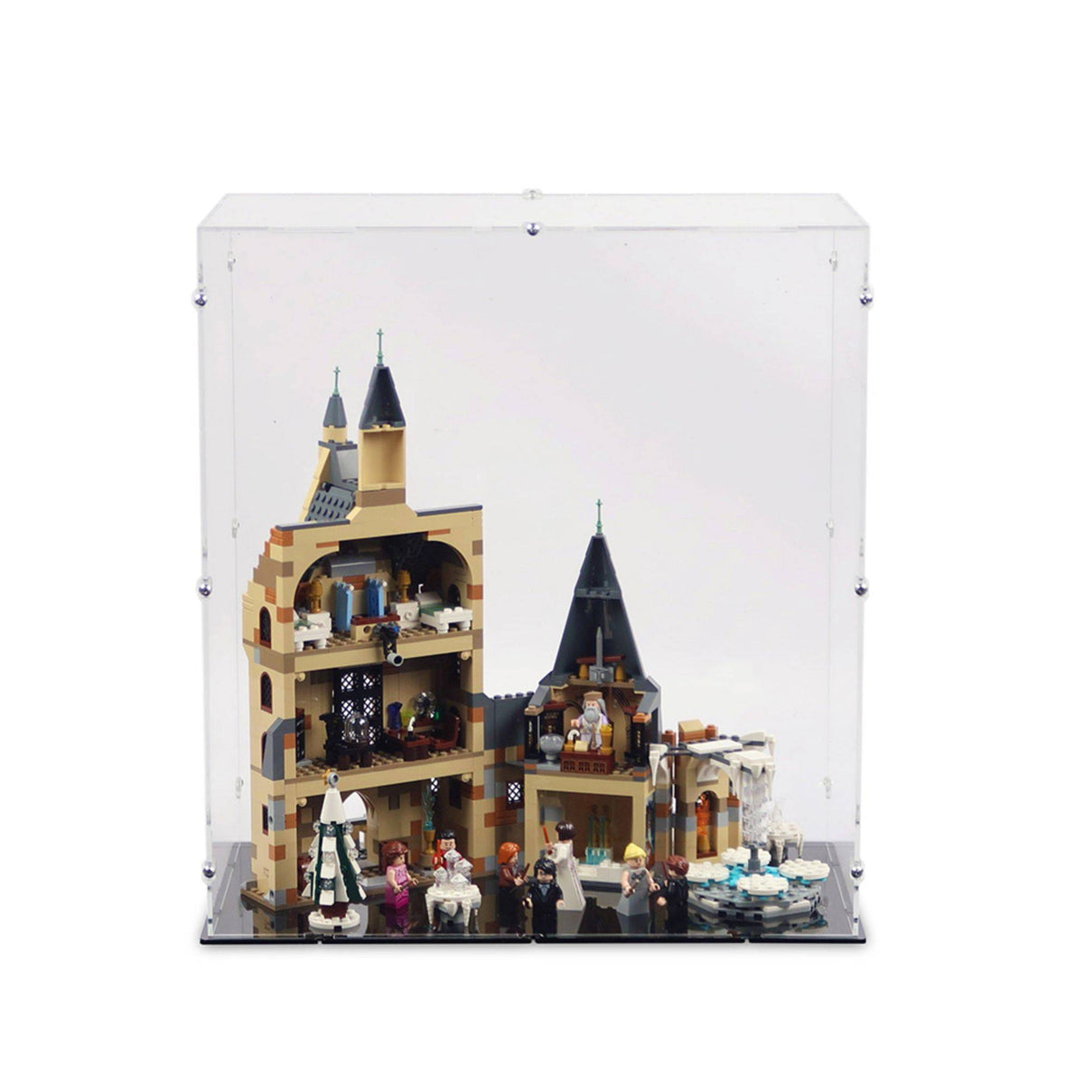 Hogwarts Clock Tower Display Case for LEGO 75948