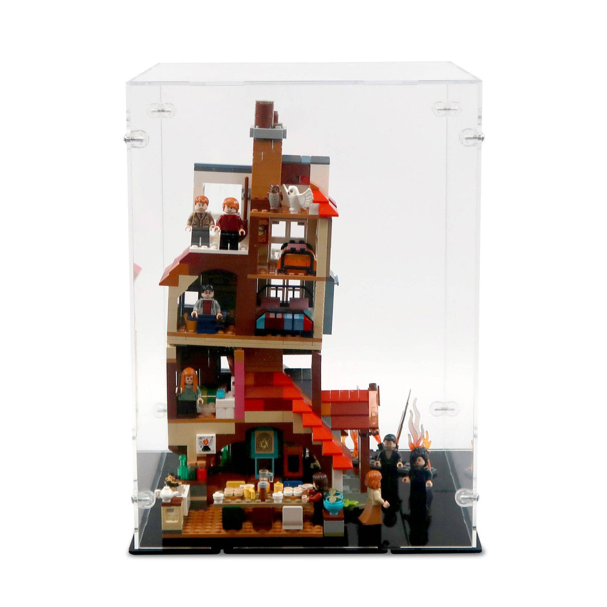 Attack on the Burrow Display Case for LEGO 75980