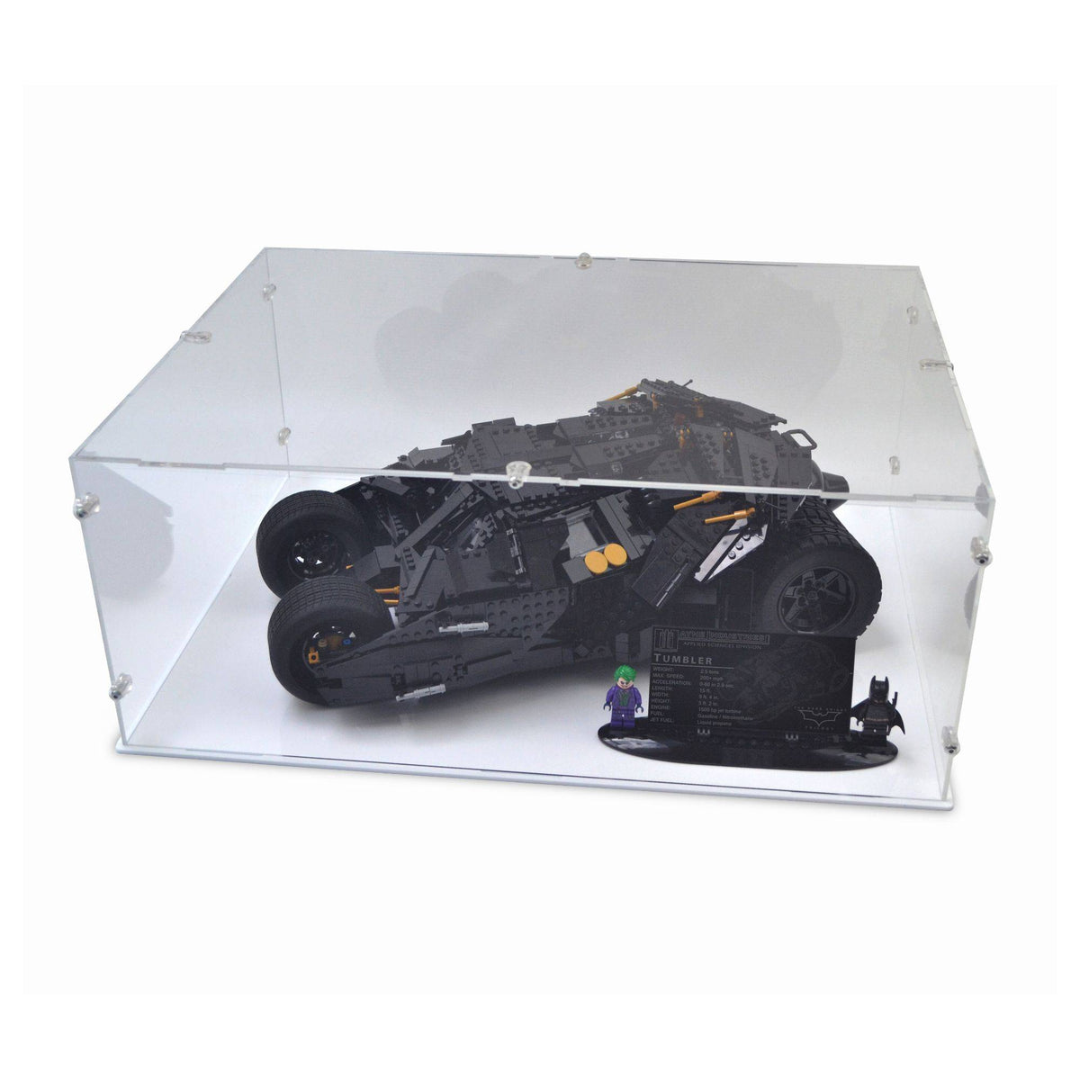 The Tumbler Display Case for LEGO 76023