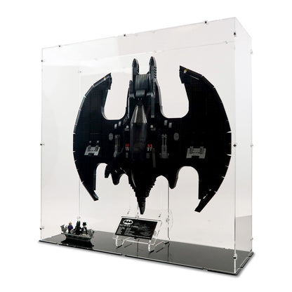 UCS 1989 Batwing (Vertical) Display Case & Stand for LEGO 76161