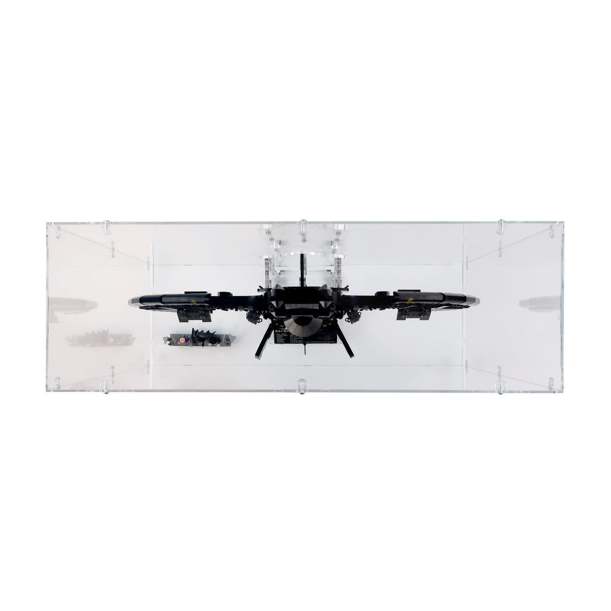 UCS 1989 Batwing (Vertical) Display Case & Stand for LEGO 76161