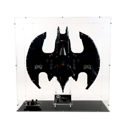 UCS 1989 Batwing (Vertical) Display Case & Stand for LEGO 76161