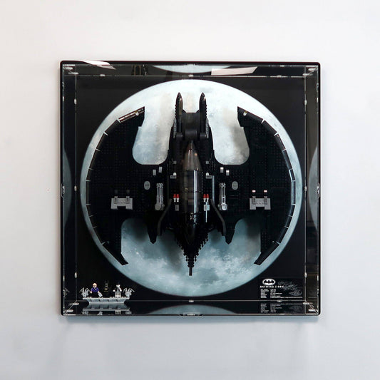 UCS 1989 Batwing Wall Display Case for LEGO 76161