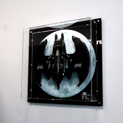 UCS 1989 Batwing Wall Display Case for LEGO 76161