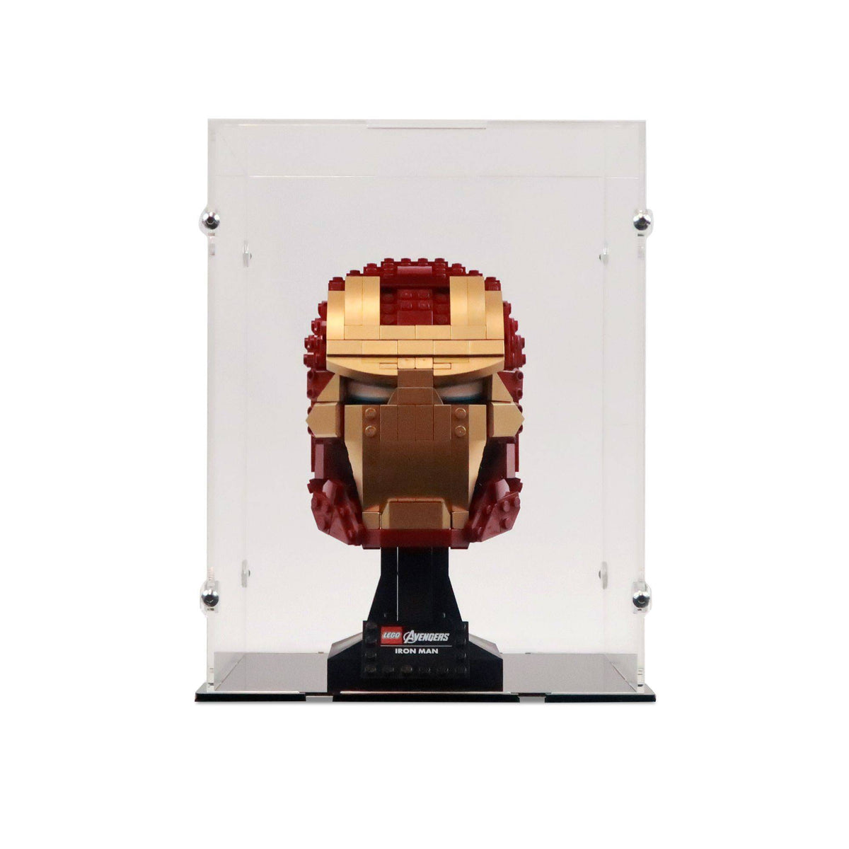 Iron Man Helmet Display Case for LEGO 76165