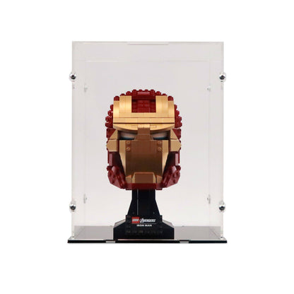 Iron Man Helmet Display Case for LEGO 76165