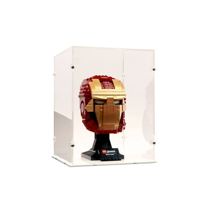 Iron Man Helmet Display Case for LEGO 76165