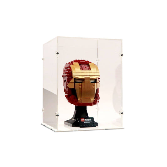 Iron Man Helmet Display Case for LEGO 76165